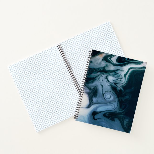 Marbre Pailleté Or Élégant   Moderne Chic   Cahier (Intérieur)