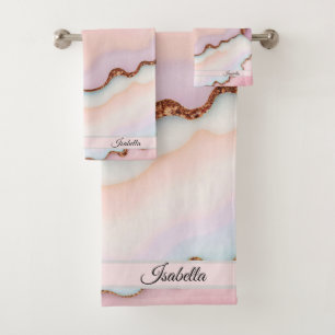 Marbre rose clair Agate Collection moderne