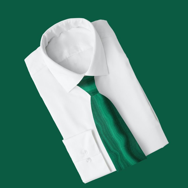 Marbre vert Agate marbre élégant Cravate (Créateur téléchargé)