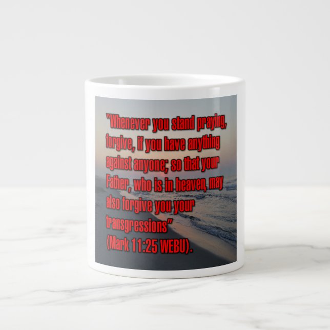 Marc 11:25 WEBU Mug (Devant)