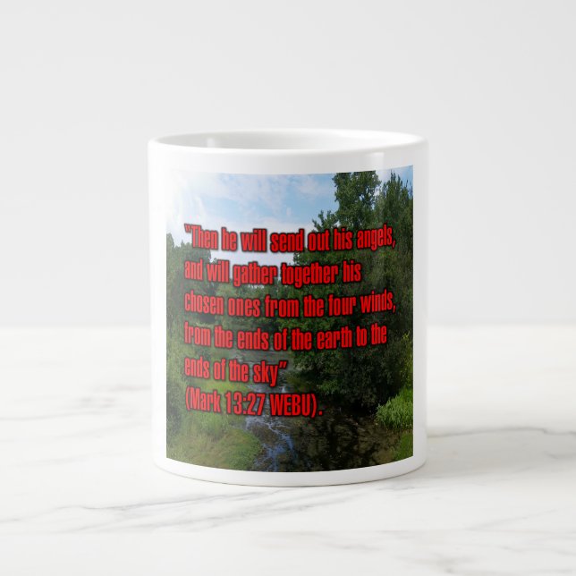 Marc 13:27 WEBU Mug (Devant)