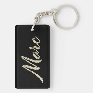Marc Name Whitegold Porte-clés