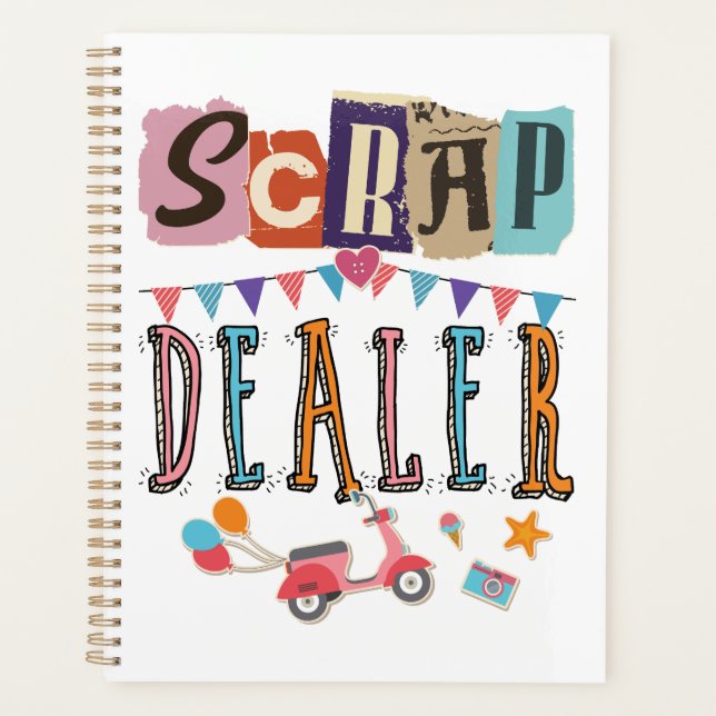 Marchand de ferraille Drôle de scrapbooking (Devant)