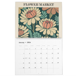 Marché aux fleurs 2 Calendrier Plutôt