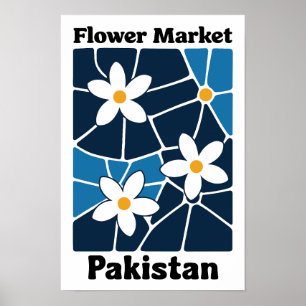 Marché aux fleurs du Pakistan Jasmin et décoration