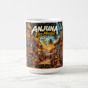 Marché aux puces d'Anjuna — Tasse à café Goa Vibes
