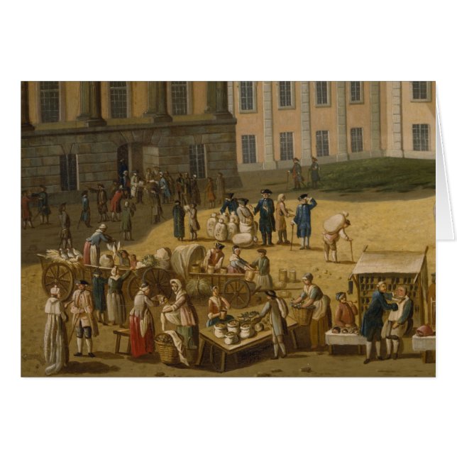 Marché dans le changement Markt, Potsdam, 1772 (Devant horizontal)