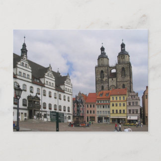 Marché de cartes postales à Wittenberg, Allemagne