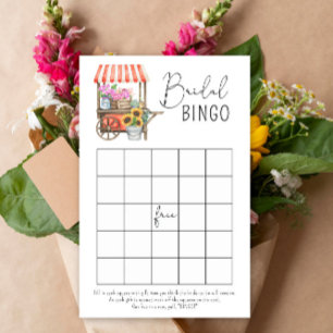 Marché de fleurs Jeu de bingo pour enterrement de