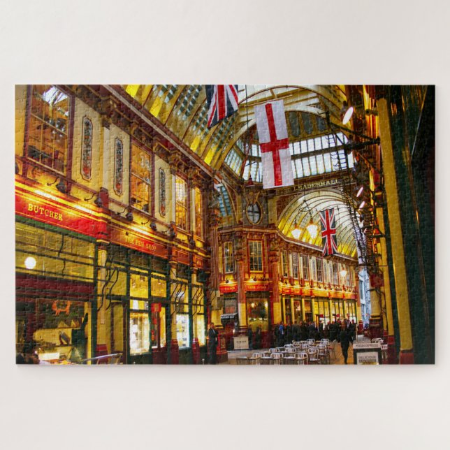 Marché de Leaden Hall Londres. Puzzle (Horizontal)