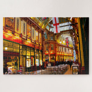 Marché de Leaden Hall Londres. Puzzle