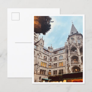 Marché de Noël Munich, Allemagne Carte postale