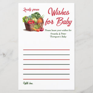 Marché fermier Plaisirs de Baby shower cultivés lo