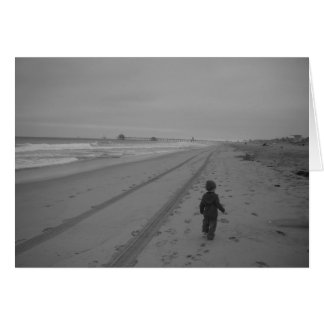 Marche jusqu'à la jetée