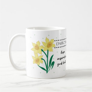 Marche Mug Fleur de naissance avec sens Fleur