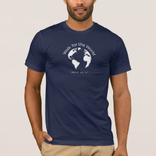 Marche Pour Le Monde T-Shirt - Unisex Navy