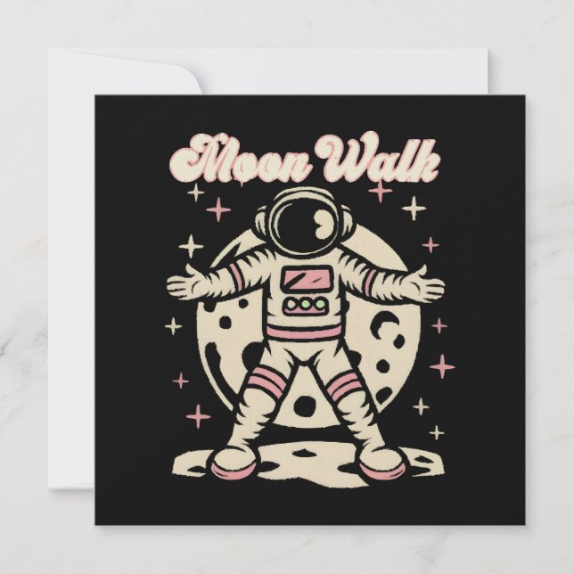 Marche sur la Lune Astronaute (Devant)