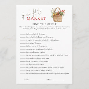 Marché Trouvez la carte de jeu Fête des mariées in