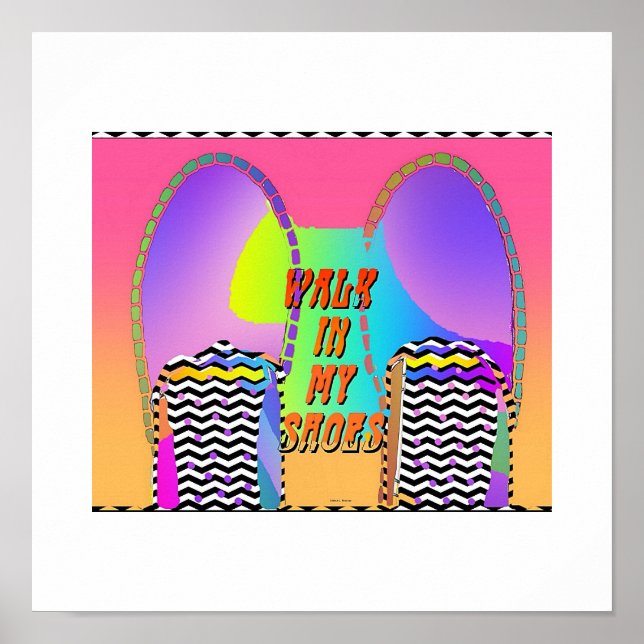 Marcher Dans Mes Chaussures Poster (Devant)
