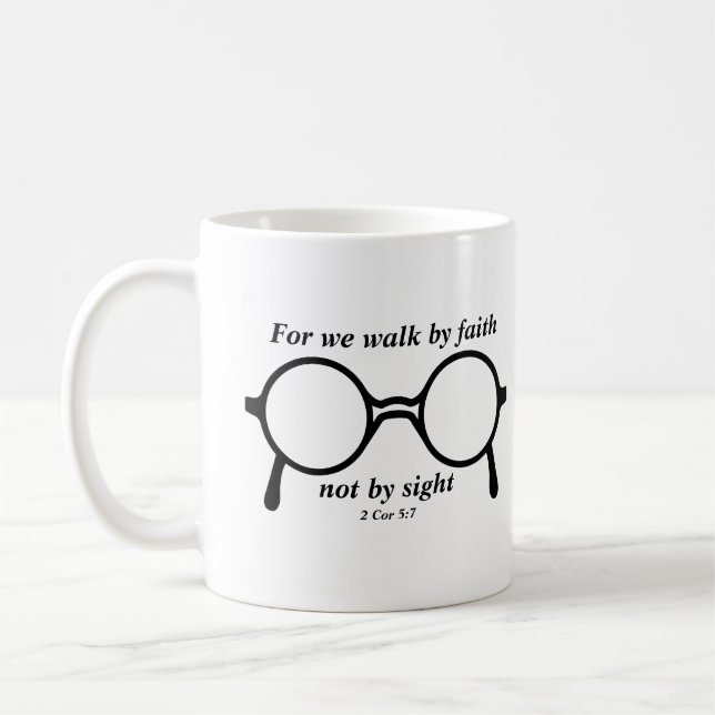 Marcher par Faith mug (Gauche)