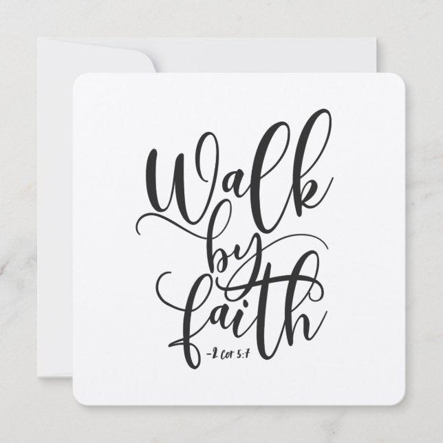 Marcher Par La Foi 2 Corinthiens 5:7 (Devant)