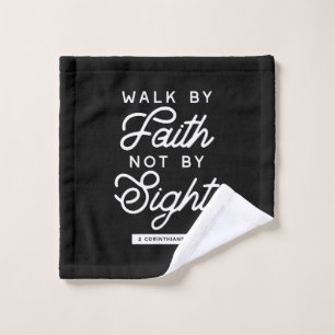 "Marcher par la foi" Bible Verse Typographie Desig