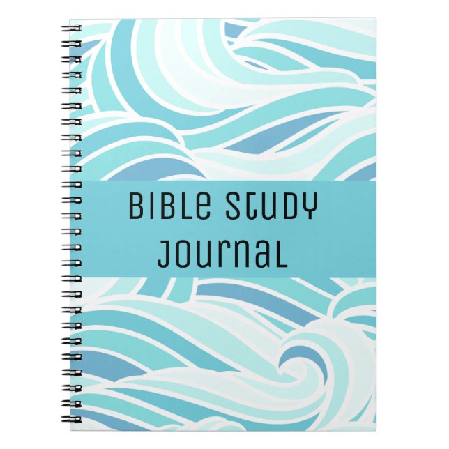 Marcher sur la Bible de l'eau Journal d'étude (Devant)