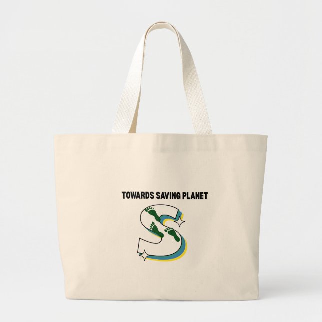 "Marches vers Saving Planet" Sac fourre-tout Éco - (Devant)
