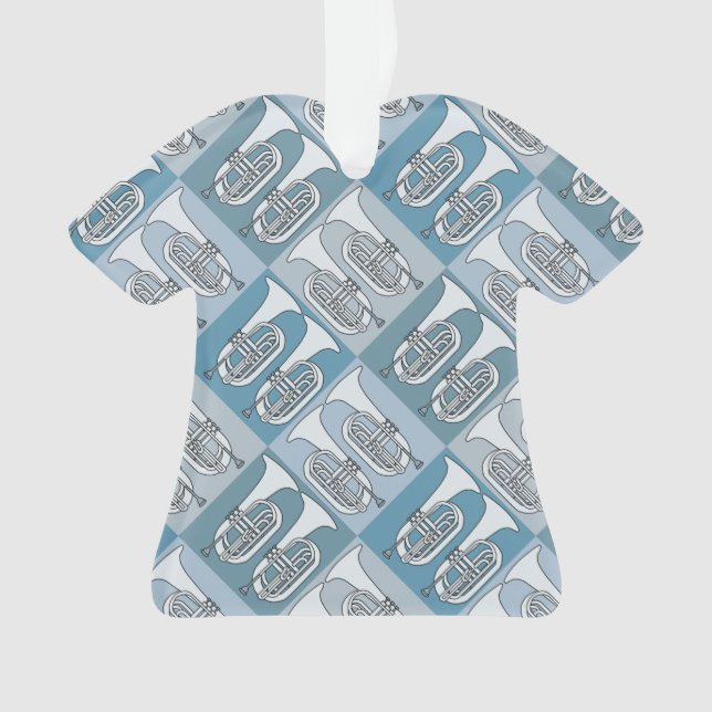 Marching Baritone Crosshatch (devant)