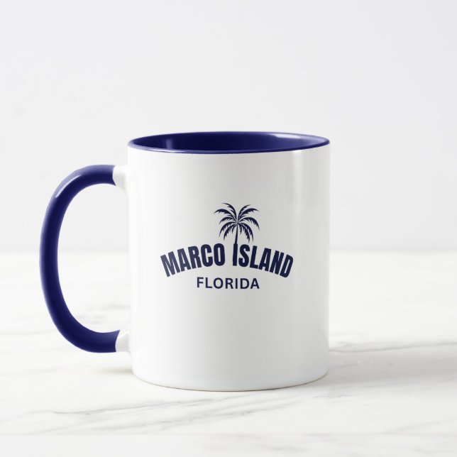 Marco Island Florida Café Mug (Gauche)