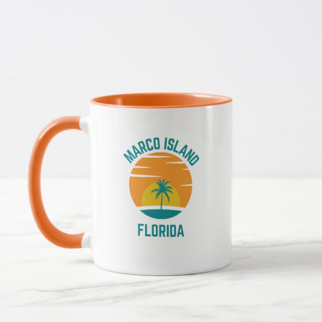 Marco Island Florida Café Mug (Gauche)