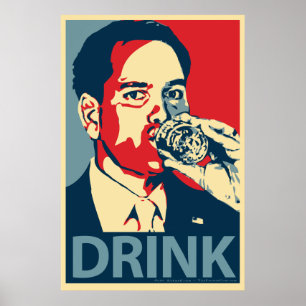 Marco Rubio - affiche de parodie d'Obama de