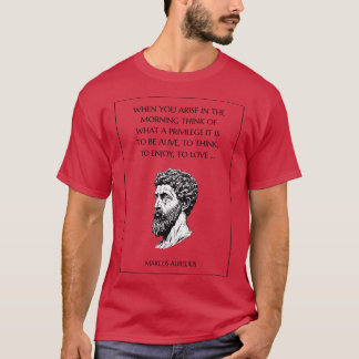 Marcus Aurelius Méditations TShirt