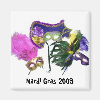 Mardi Gras 2009 Magnet