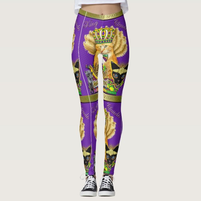 Mardi Gras Claude Leggings (Devant)
