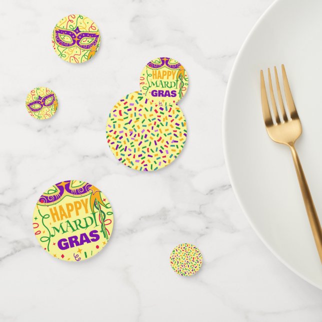 mardi gras confetti (Groupe)