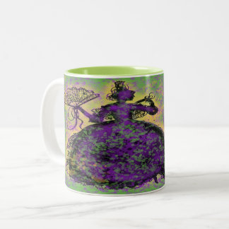 Mardi Gras Dance Mug à café à deux tons