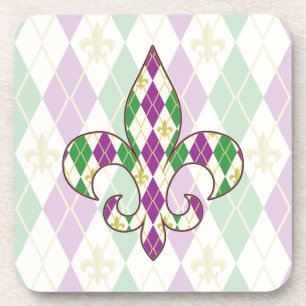 Mardi Gras Dessous de verre Argyle Square