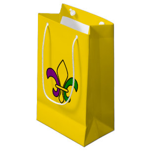 Mardi Gras fleur-de-lys Petit sac cadeau