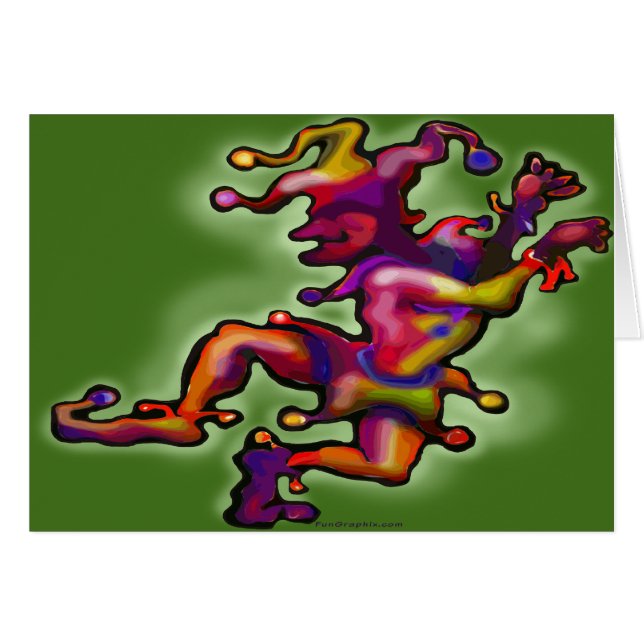 Mardi Gras Jester (Devant horizontal)