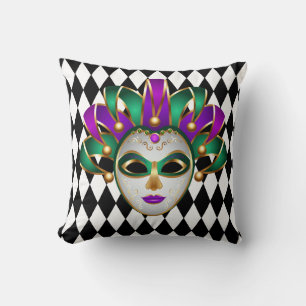 Mardi Gras Lance Oreiller