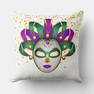 Mardi Gras Lance Oreiller