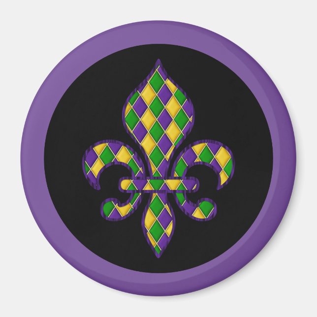 Mardi Gras Magnet (Devant)