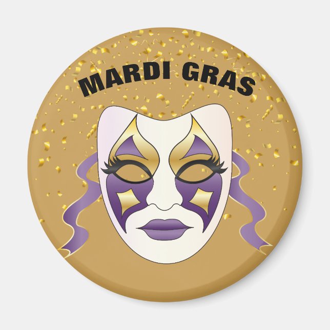 Mardi Gras Magnet (Devant)