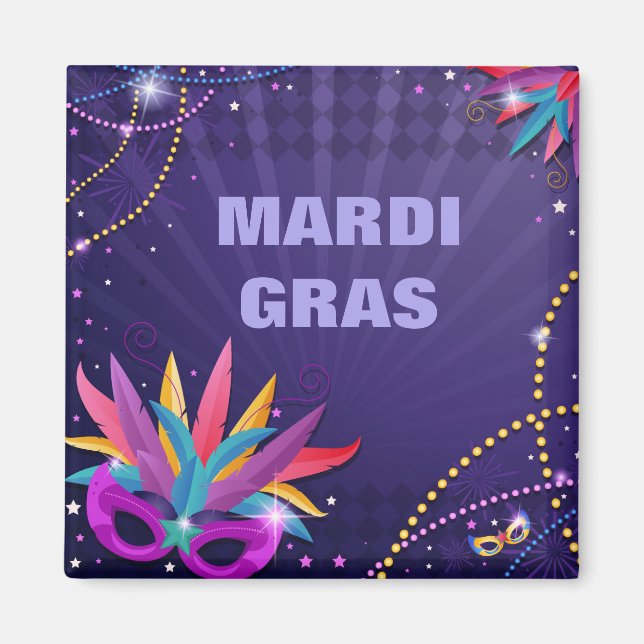 Mardi Gras Magnet (Devant)