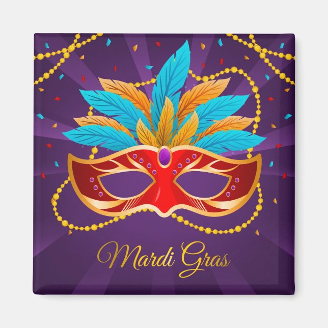 Mardi Gras Magnet (Devant)