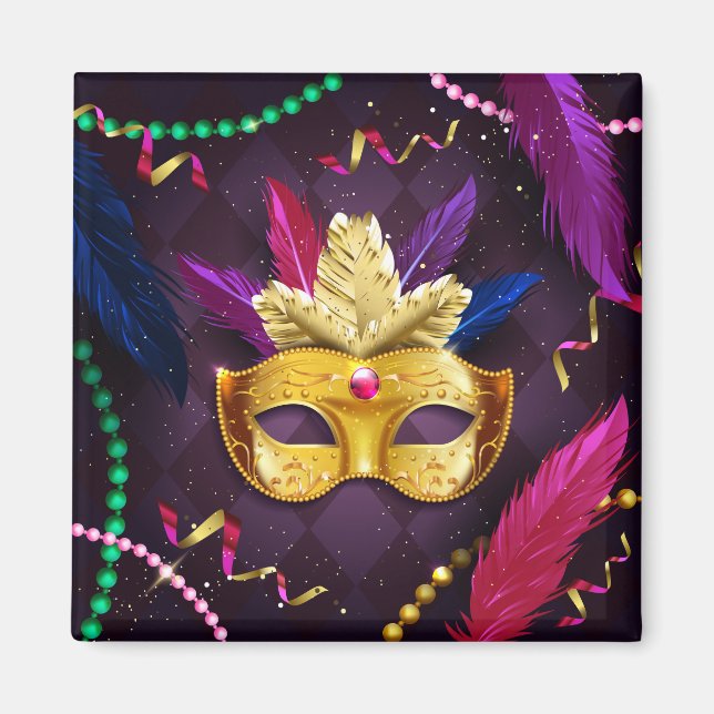 Mardi Gras Magnet (Devant)