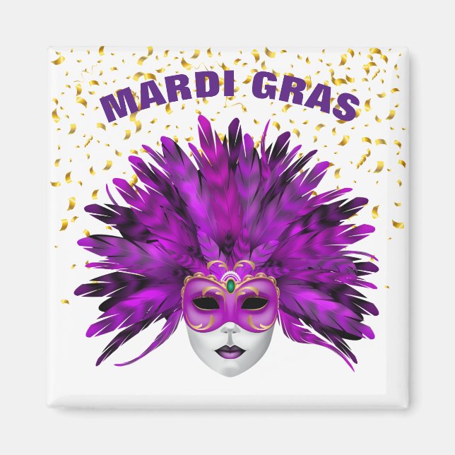 Mardi Gras Magnet (Devant)