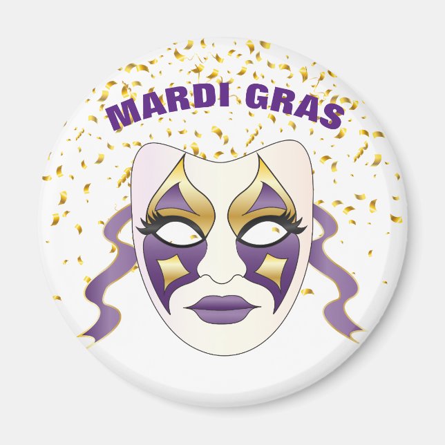 Mardi Gras Magnet (Devant)