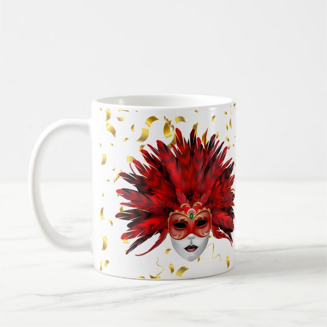 Mardi Gras Mug (Gauche)
